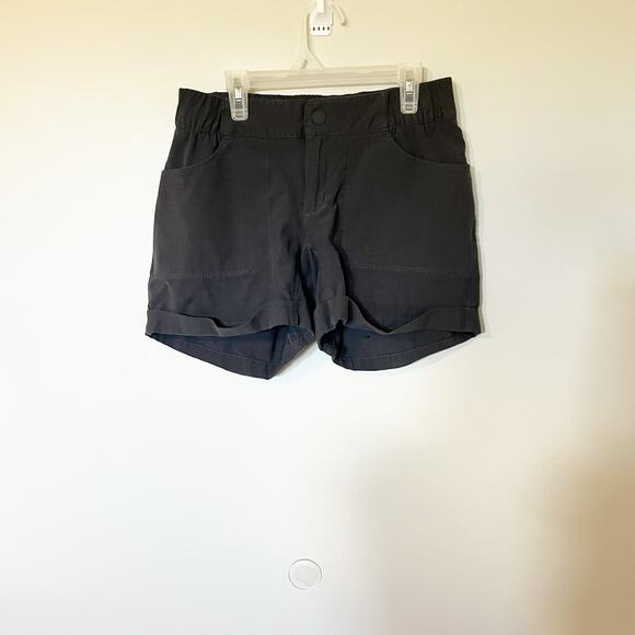 Icebreaker gray shorts cuffed women’s size 6 - Picture 1 of 10